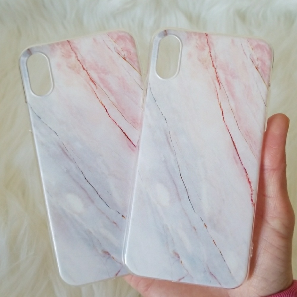 2 FOR $7 IPHONE X MARBLE CASE - Picture 1 of 6